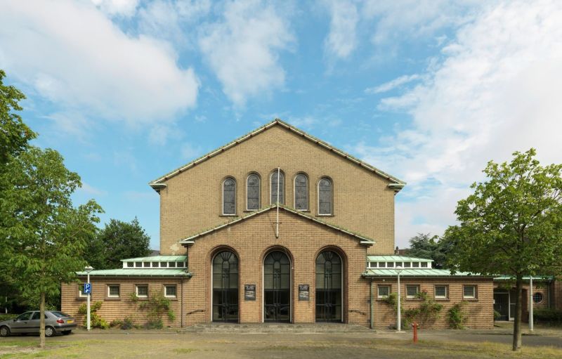 afbeelding van de kerk in amsterdam